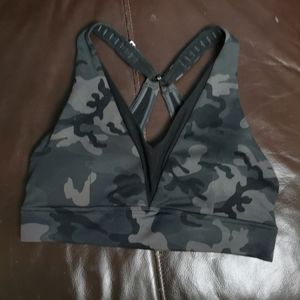 Zyia Forest Camo Adjustable Mesh Bra